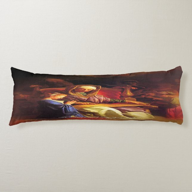 Saints Anne och Joachim, föräldrar till Mary Kroppskudde (Framsidan)