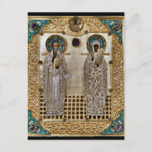 Saints Basil och Paraskeva Vykort