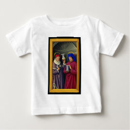 Saints Cosmas och Damian av Jean Bourdichon T Shirt
