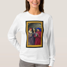 Saints Cosmas och Damian av Jean Bourdichon T Shirt