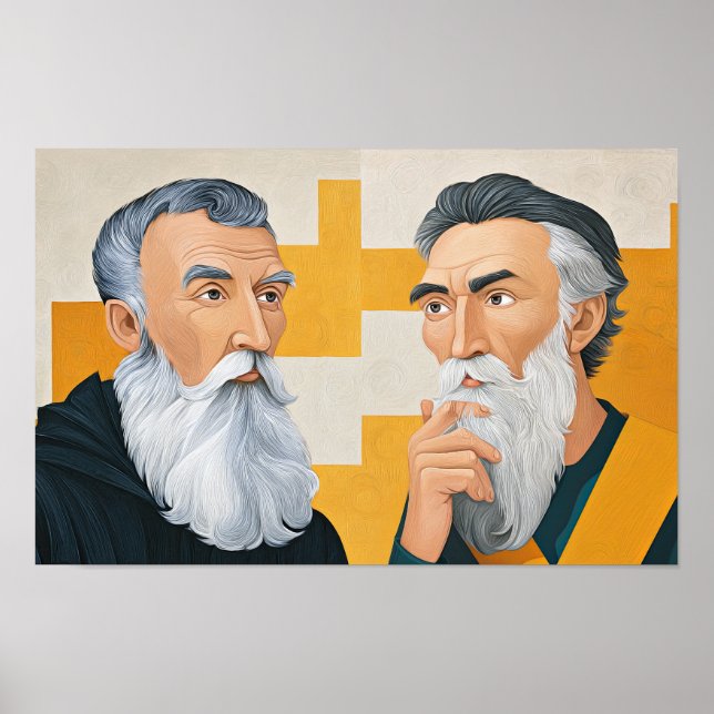 Saints Cyril & Methodius: Apostles to the Slavs Poster (Framsidan)