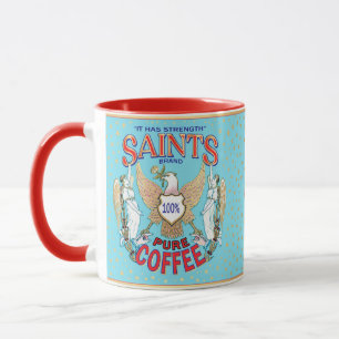 Saints Fabled Coffee Label Mugg. Mugg