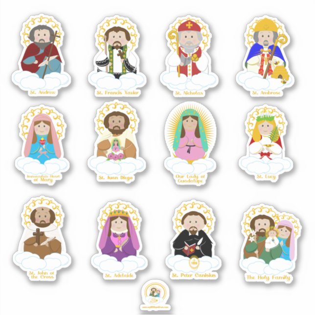 Saints of Advent Klistermärken (Framsida)