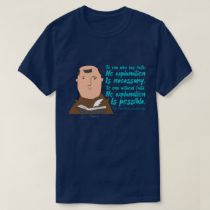 Saints, Ord & Shirts - St. Thomas Aquinas 2 T Shirt