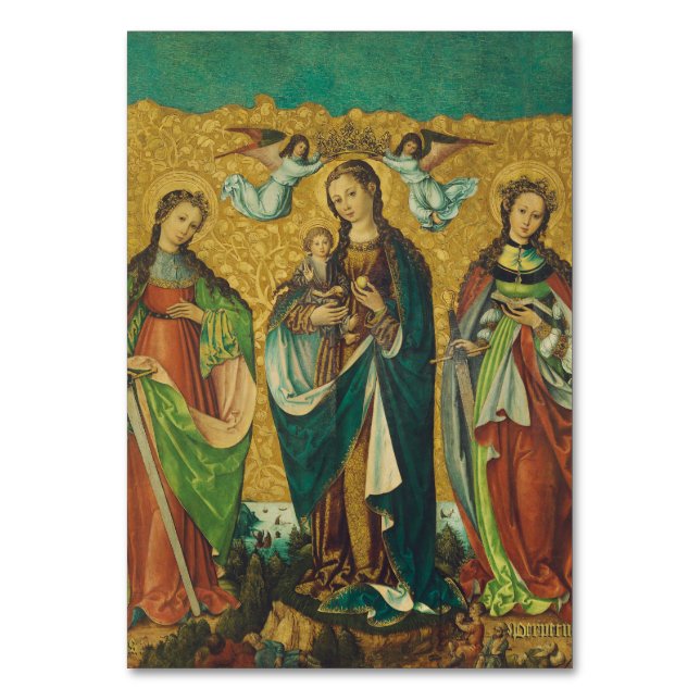 Saints Perpetua och Felicity Bordsnummer (Framsidan)