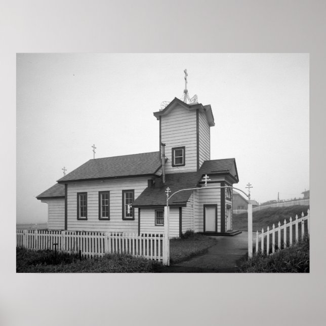 Saints Peter & Paul Russian Orthodox Church Poster (Framsidan)