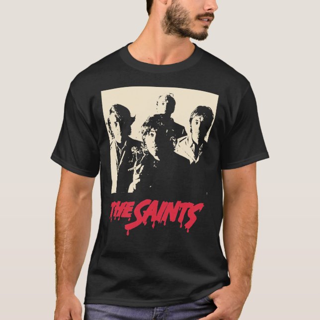 Saints Punk Band Classic T-Shirt (Framsida)