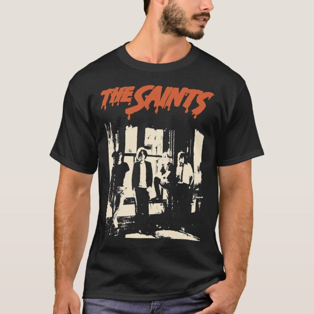 Saints Punk Sten Classic T-Shirt (Framsida)