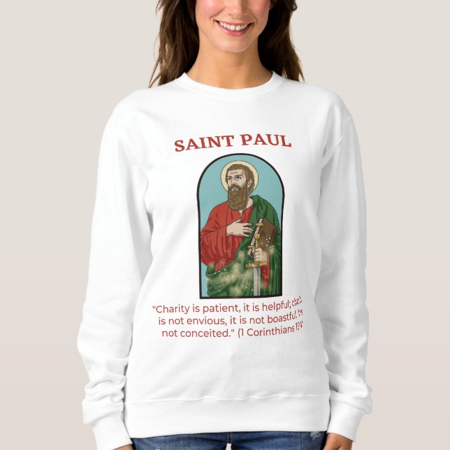 saints st paul t shirt (Framsida)