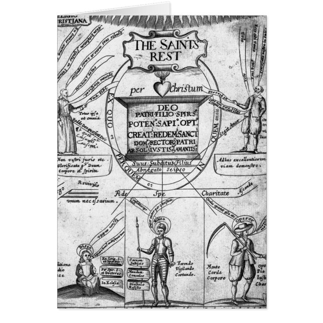 Saints'nas eviga Rest Hälsningskort (Framsidan)