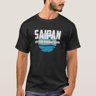 Saipan CNMI Sol och Sea T Shirt