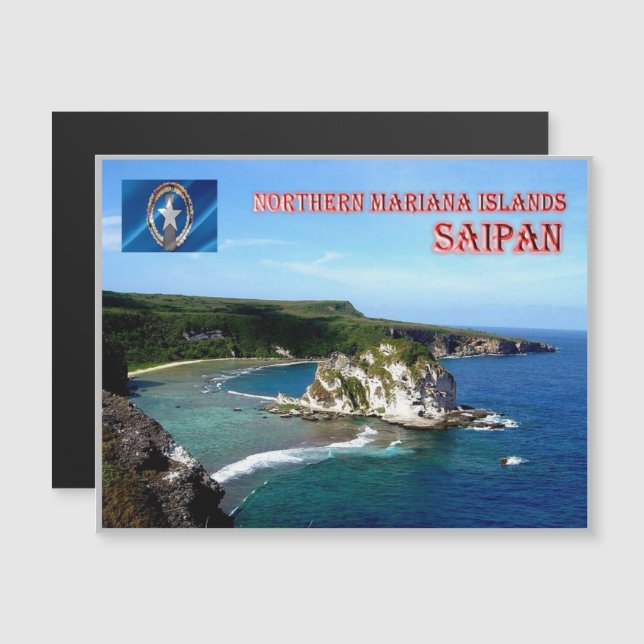 Saipan - Nordmarianerna - (Fram/baksida)
