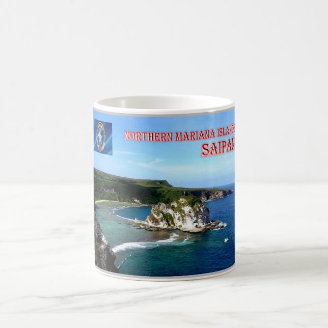 Saipan - Nordmarianerna - Kaffemugg (Center)