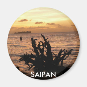 SAIPAN SOLNEDGÅNG MAGNET