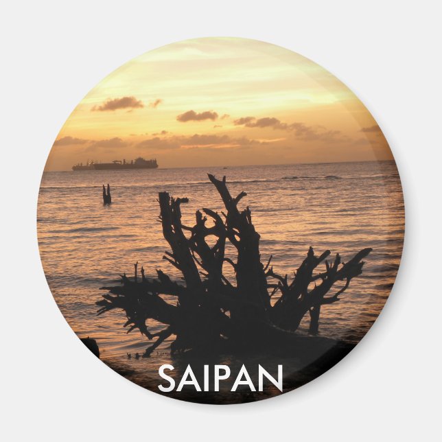 SAIPAN SUNSET MAGNET (Framsidan)