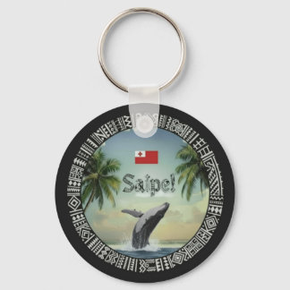 Saipe Tonga Eua val tropisk pacific ö Nyckelring