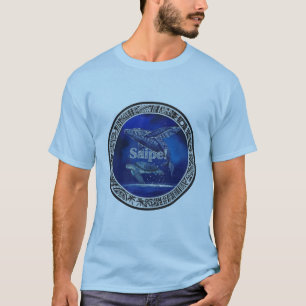 Saipe Tonga Pacific-ö val utanför elnätet sköldpad T Shirt