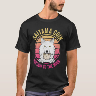 Saitama Coin to Måne Crypto Token Cryptocurren T Shirt