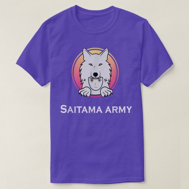 Saitama Inu Coin Crypto Token Cryptocurrency Saita T Shirt (Design framsida)