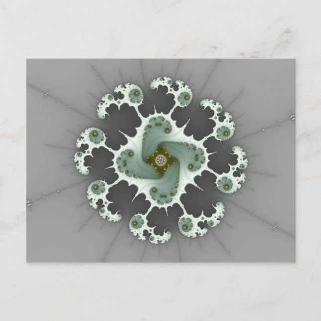 Sajul - Fractal vykort (Framsida)