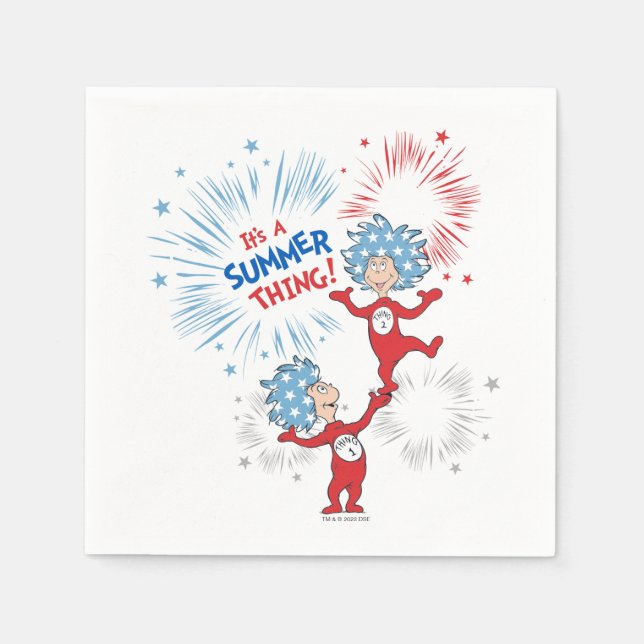 Sak 1 Sak 2 Det är en sommartid Sak Pappersservett (Framsidan)