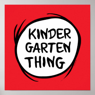 Sak 1 Sak 2 - Kindergarten Sak Poster