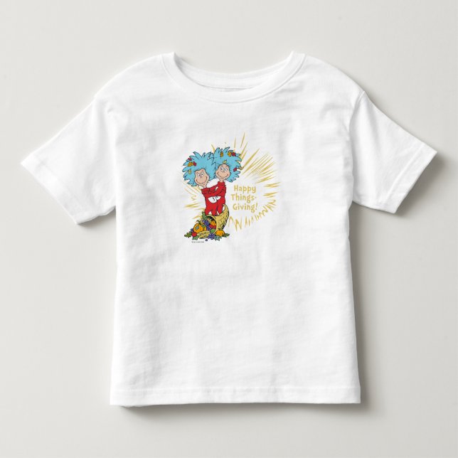 Sak 1 Sak 2 Lycklig Sak-Ge! T Shirt (Framsida)