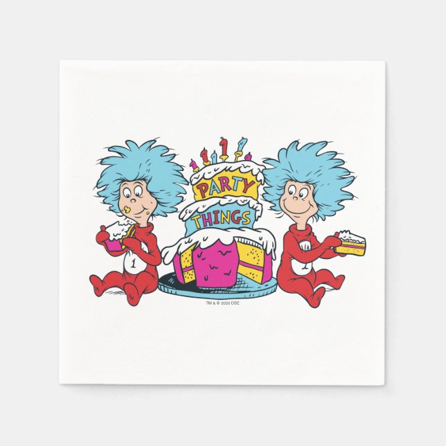 SAK 1 SAK 2 SAK PARTY PAPPERSSERVETT (Framsidan)