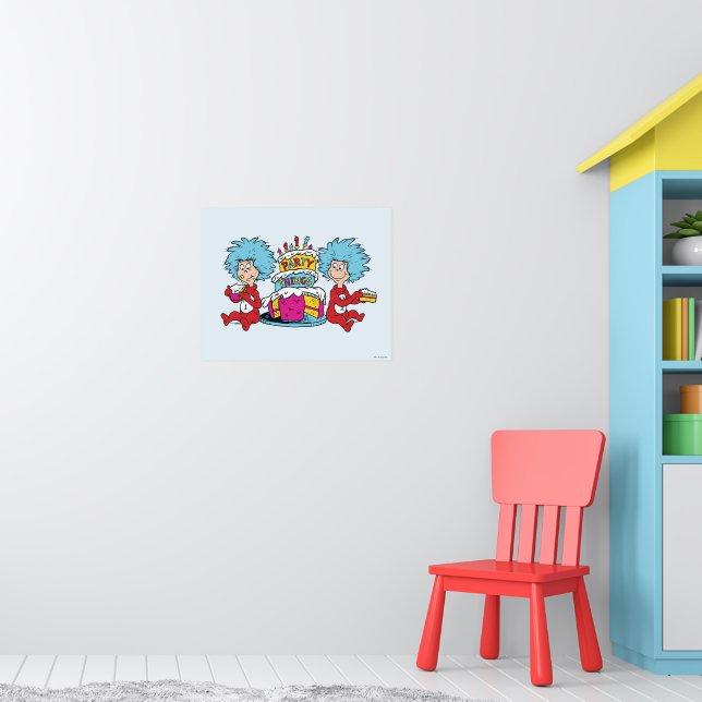 SAK 1 SAK 2 SAK PARTY POSTER (Barnkammare 1)