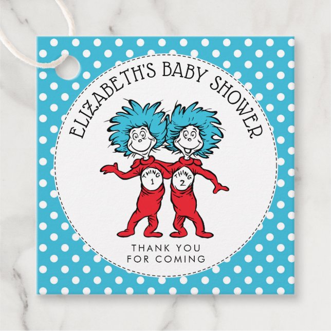 SAK 1 SAK 2 | Twillingar Babykläder Gåvor Etiketter (Framsida)