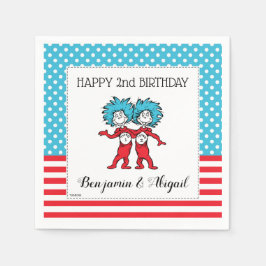 SAK 1 SAK 2 | Twillingar Födelsedag Pappersservett