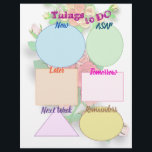 Sak att göra och schemalägga i dag Ro Planner Brevhuvud<br><div class="desc">Personlig sak att göra (fram) och i dag schemalägga (bak) i vacker ro-design. Läs mer i Roligt! Det är dags att organisera sig! Planera dina dagar i stil med hjälp av anpassadets planerare.</div>