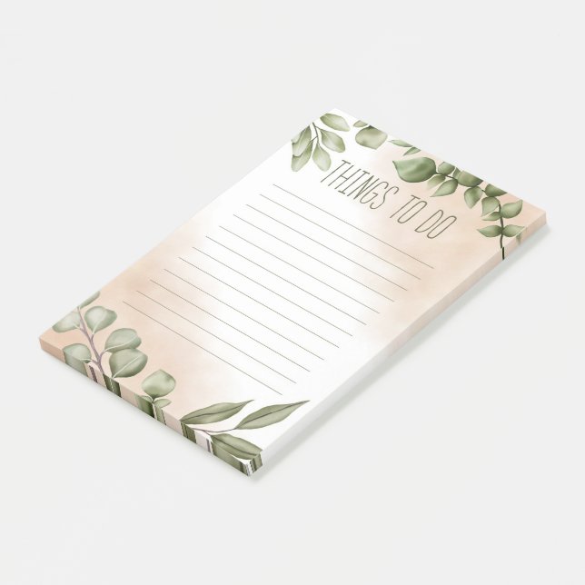 Sak att göra post-it block (Vinklad)