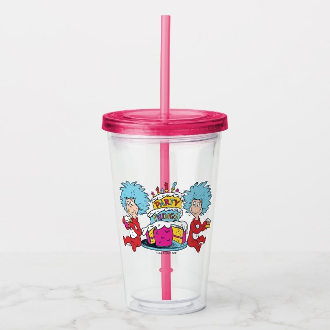Sak Ett Sak Två Fest Sak Take Away Mugg (Framsida)