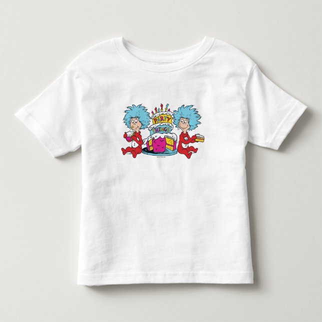 Sak Ett Sak Två Fest Saker T Shirt (Framsida)