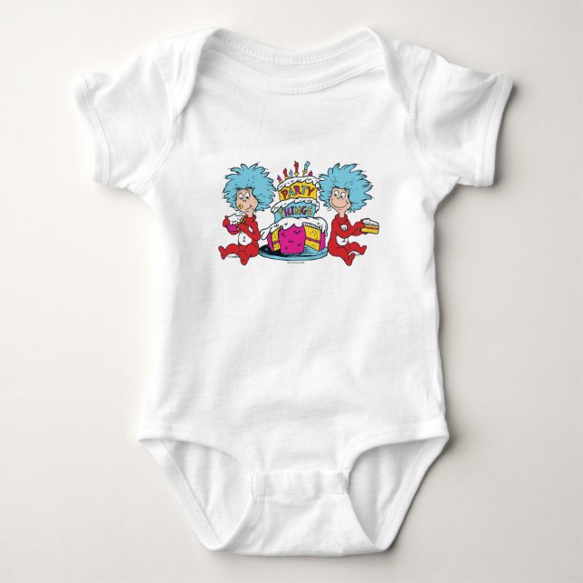 Sak Ett Sak Två Fest Saker T Shirt (Framsida)