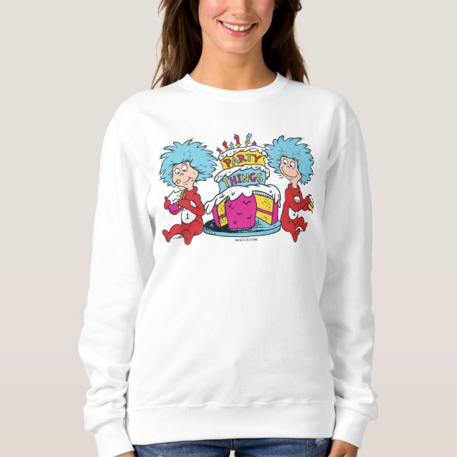 Sak Ett Sak Två Fest Saker T Shirt (Framsida)