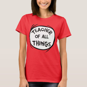 Sak Ett Sak Två - Lärare i alla Ting T Shirt