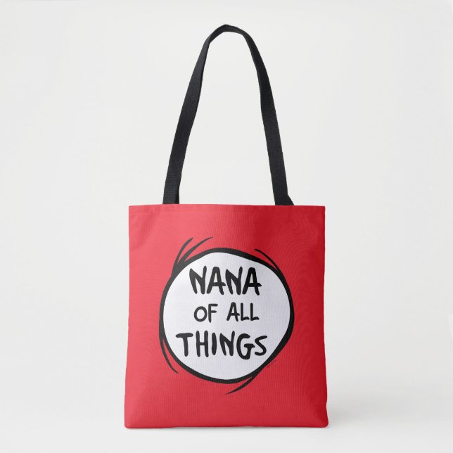 Sak Ett Sak Två - Nana över allt Tygkasse (Framsida)