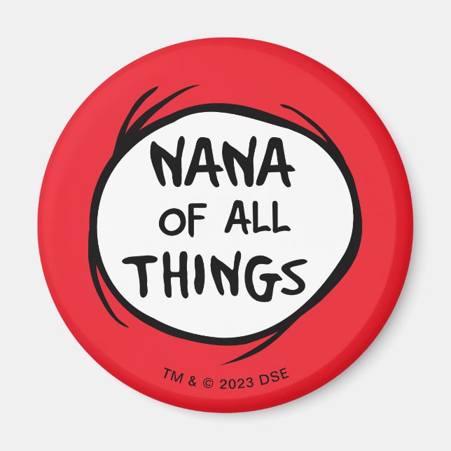 Sak Ett Sak Två - Nana överallt Magnet (Framsidan)