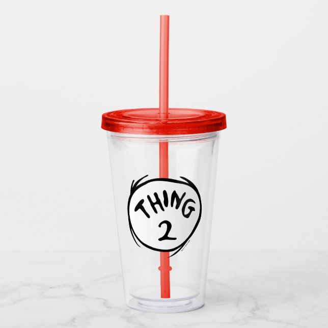 Sak ett Sak två - Sak två Take Away Mugg (Framsida)