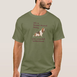 Sak för Bassethundhund T Shirt
