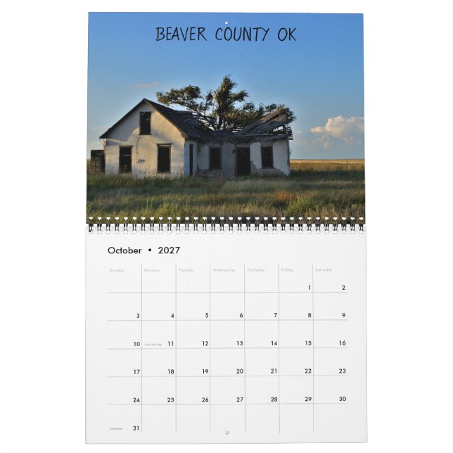 Sak glömt 2020 kalender (Oct 2027)