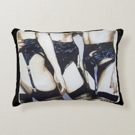 sak Happen målar på en Prydnadskudde