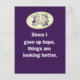 Sak har Tittar bättre sedan jag hoppades Vykort