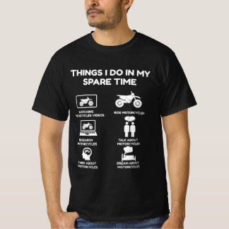 sak i gör i min reservmotorcykel t shirt