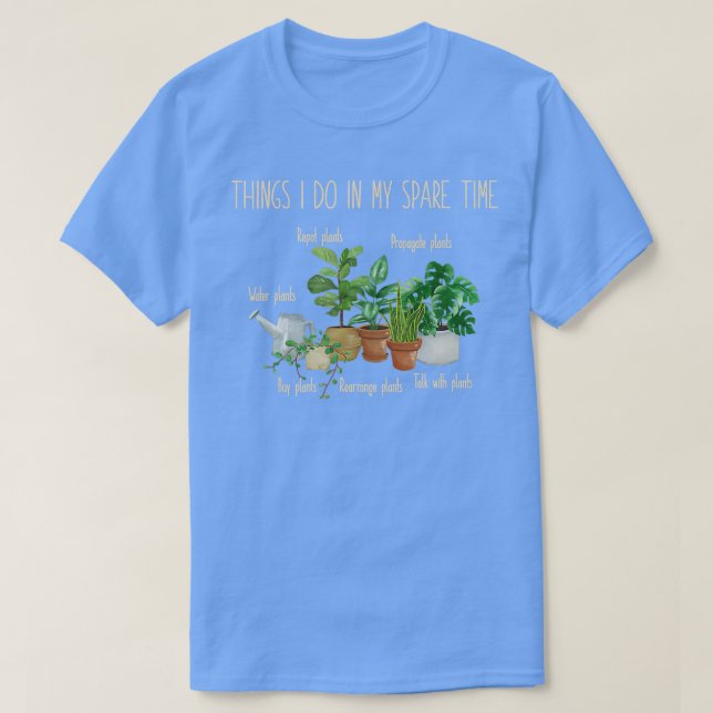 Sak I gör i min svärdtidsanläggning för daglig trä T Shirt (Design framsida)