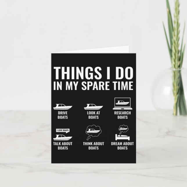 Sak I gör jag i min lediga tid... Kort (Framsida)