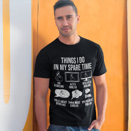 Sak I gör jag i min snårskog på Bowlareare T Shirt
