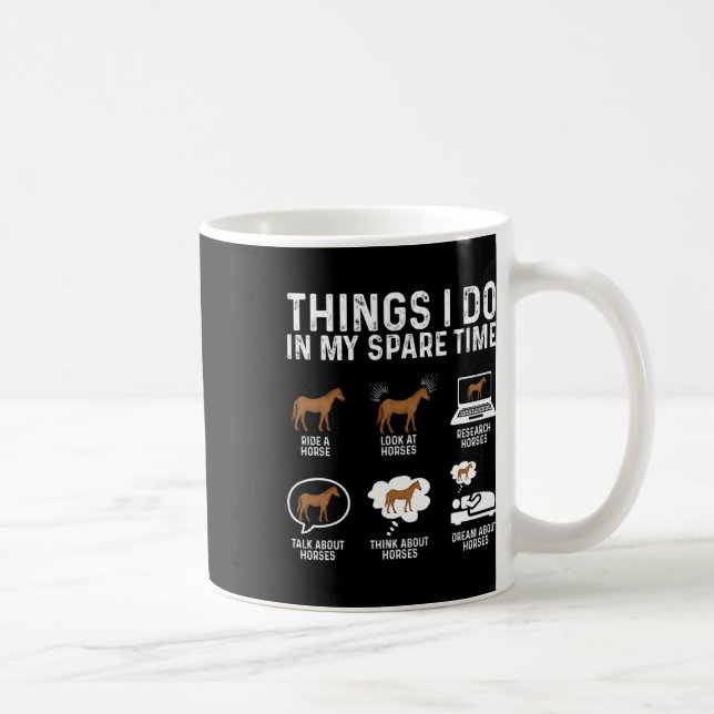 Sak I gör jag i mitt reservtidshöshälsa Kaffemugg (Höger)